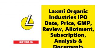 Laxmi Organic Industries IPO