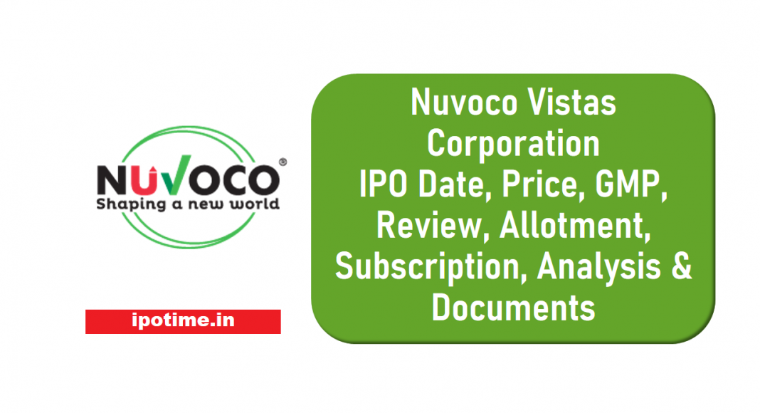 Nuvoco Vistas Corporation IPO