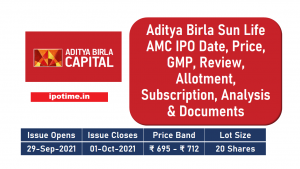 Aditya Birla Sun Life AMC IPO Details - IPOTIME