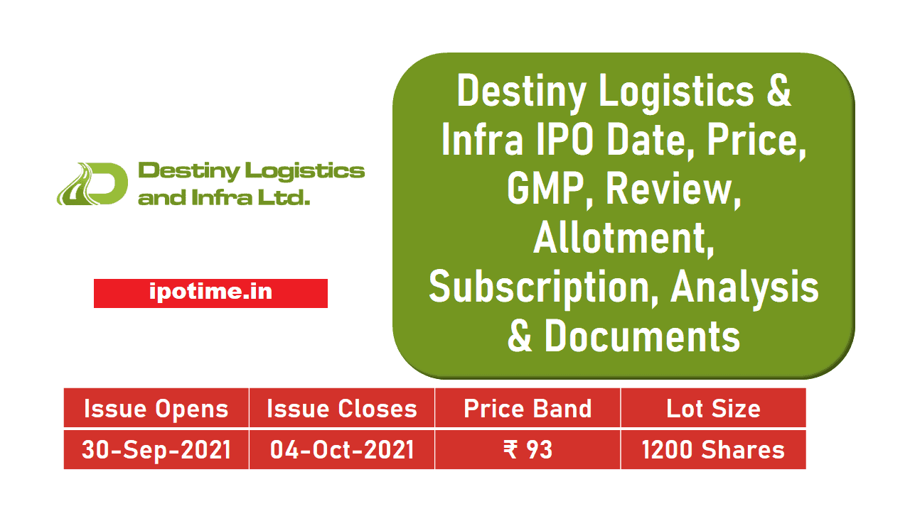 Destiny Logistics & Infra IPO