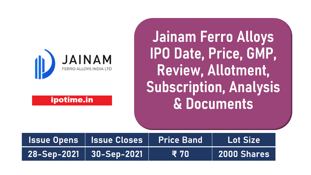 Jainam Ferro Alloys IPO