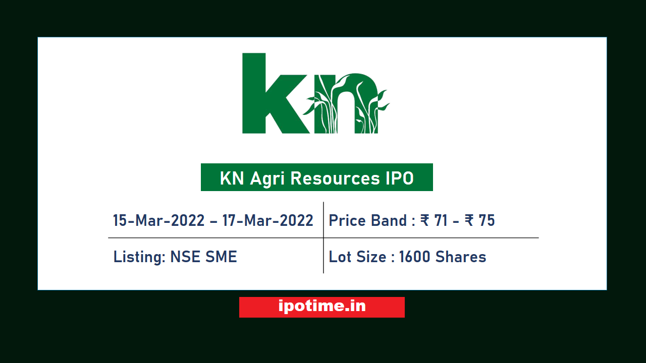 KN Agri IPO Listing Date