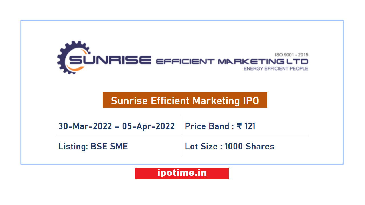 Sunrise Efficient IPO Allotment Status