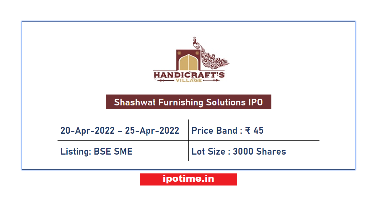 Shashwat Furnishing IPO Listing Date